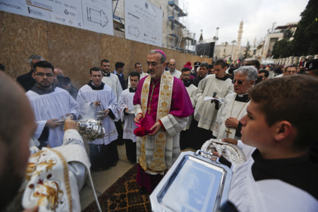 Israel Palestinians Chrismas