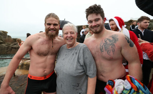 Christmas Day swim- Dublin