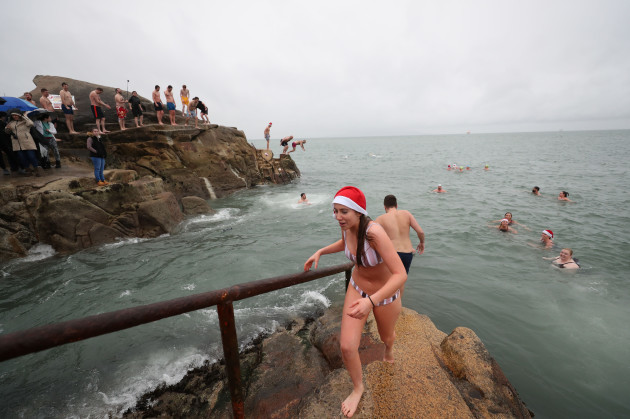 Christmas Day swim- Dublin