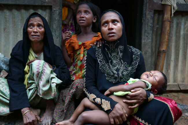 Rohingya Muslims Flee Violence In Myanmar