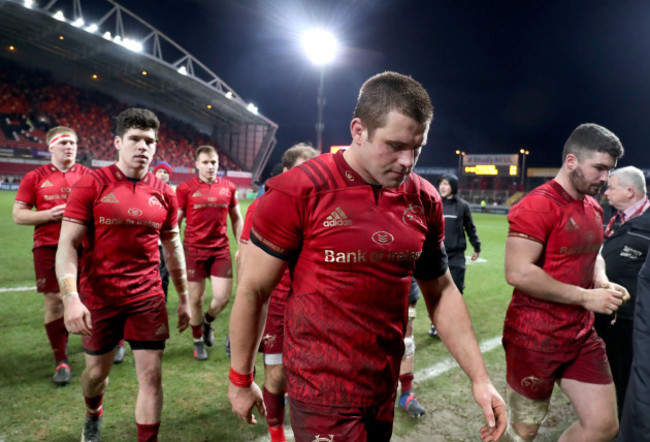 CJ Stander dejected after the game