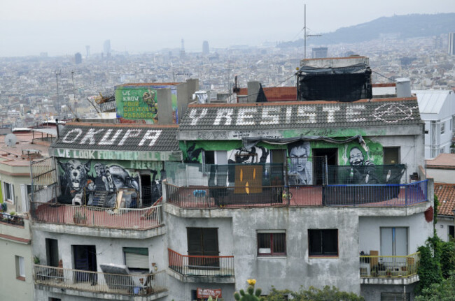 Barcelona - Okupa y Resiste