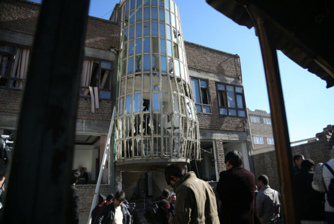 AFGHANISTAN-KABUL-SUICIDE ATTACK