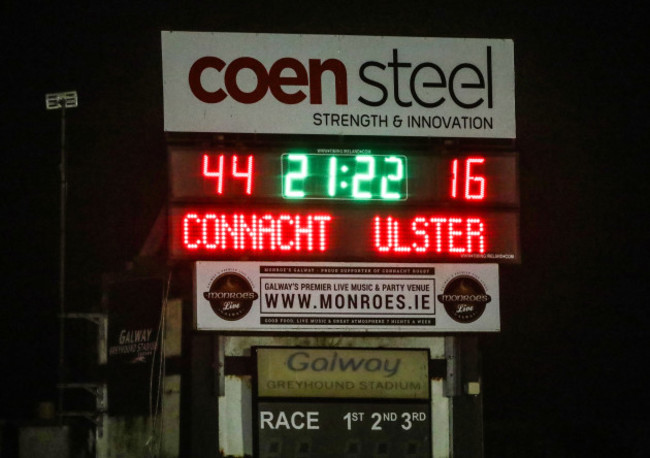 The Final score