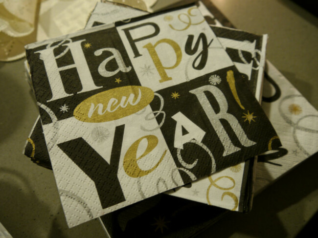 New Year Napkin