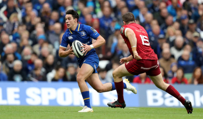 Joey Carbery with JJ Hanrahan