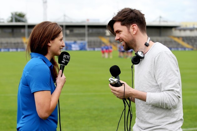 Eoghan McDermott with Mags Darcy