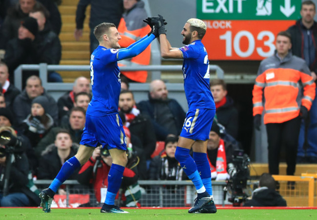 Liverpool v Leicester City - Premier League - Anfield