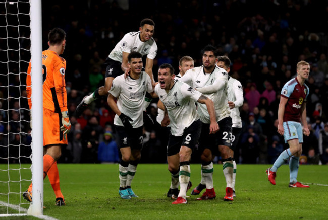 Burnley v Liverpool - Premier League - Turf Moor