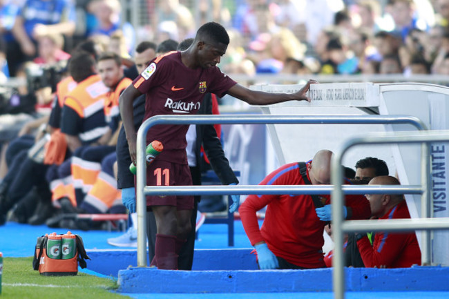 Spain: Getafe CF vs FC Barcelona - La Liga