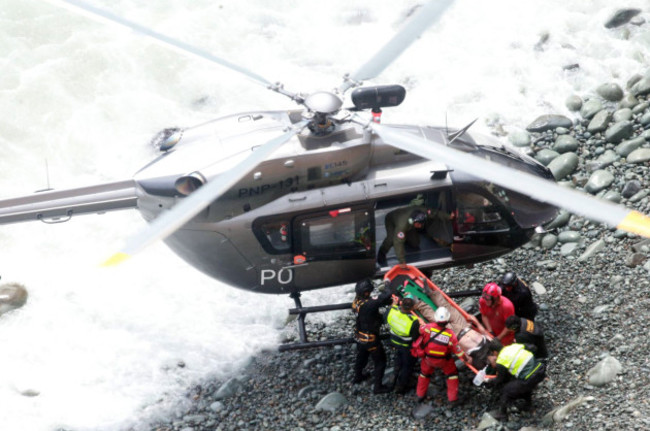 PERU-PASAMAYO-BUS ACCIDENT