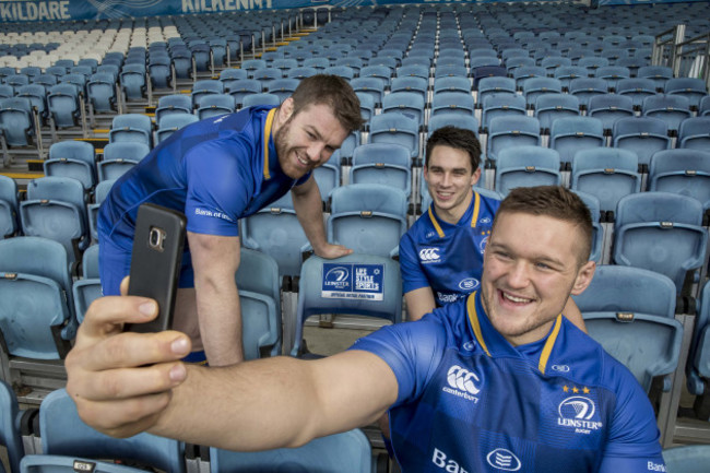 Sean O’Brien, Joey Carbery and Andrew Porter