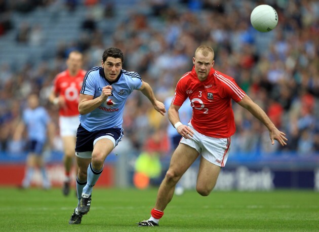 Bernard Brogan with Michael Shields