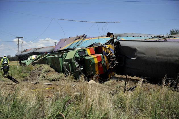 South Africa Train Crash