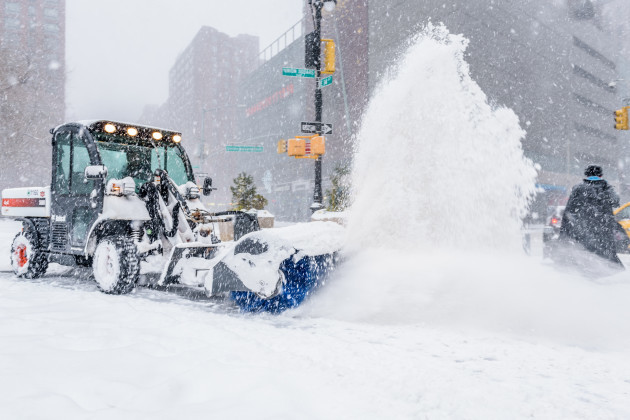 NY: Bomb Cyclone Snow Storm Slams New York