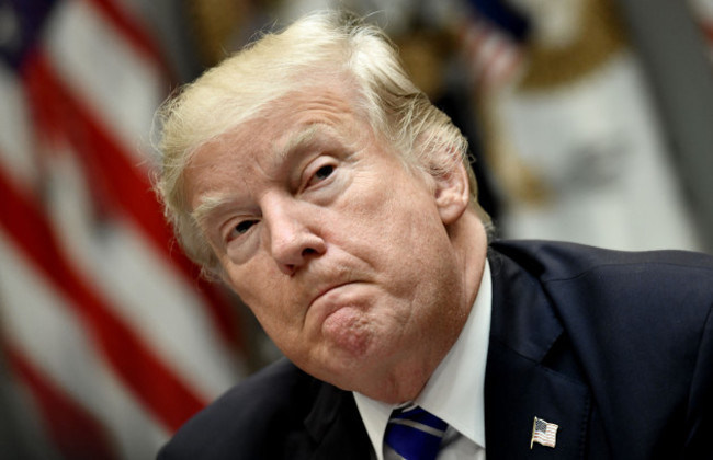 U.S. President Trump meets with bipartisan members of the House Committee on Ways and Means - DC