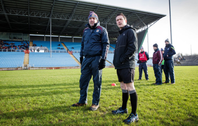 Kevin Walsh with Paddy Neilan