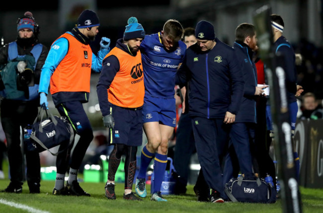 Garry Ringrose goes off injured