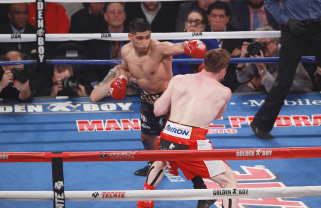 Saul Canelo Alvarez vs Amir Khan - WBC Middleweight - Las Vegas