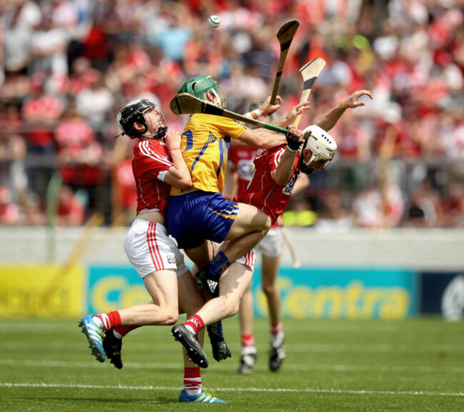 Rian Considine with Diarmuid Lenihan and Ger Millerick