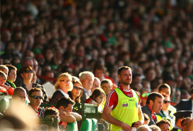 Donncha O&rsquo;Connor looks on during the match