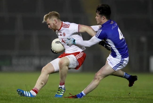 Darragh Kennedy with Frank Burns