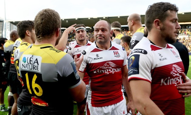 Rory Best dejected after the game