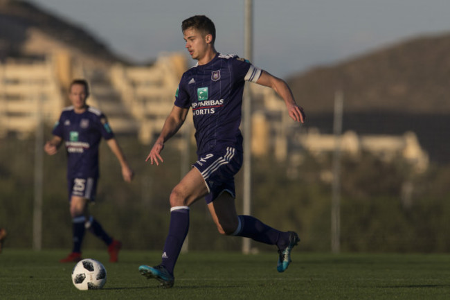 Spain: Utrecht v Anderlecht - Friendly match