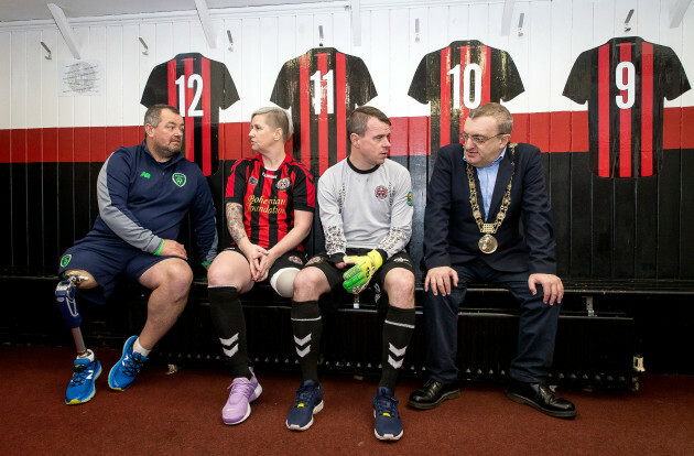 Christy McElligott, Amanda King, James Conroy and Mícheál Mac Donncha