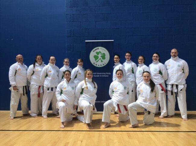 Senior Karate Womens Team