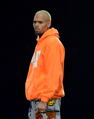Chris Brown in concert at American Airlines Arena