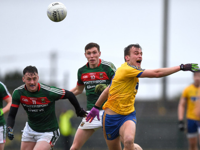 Enda Smith with Diarmuid O'Connor and Fionn McDonagh