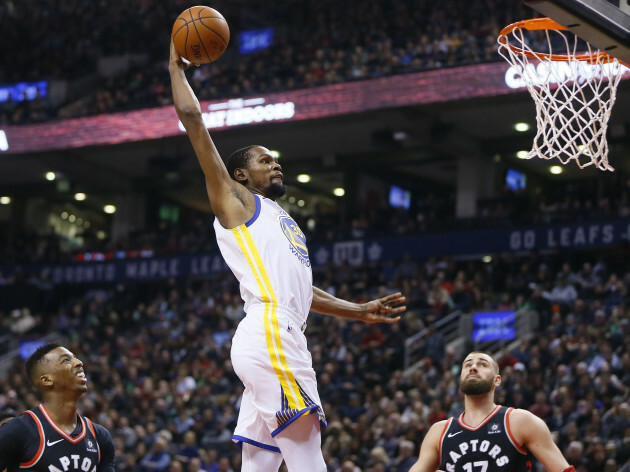 NBA: Golden State Warriors at Toronto Raptors