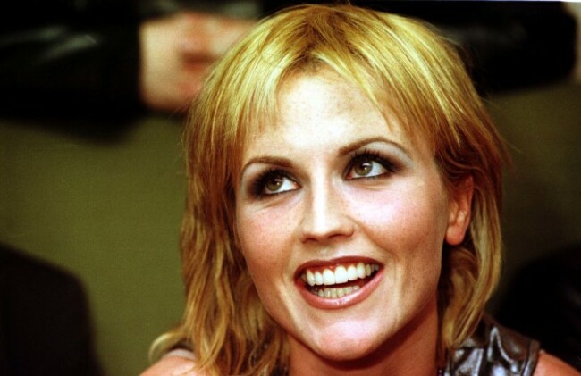 FILE Dolores O'Riordan, lead singer of the Cranberries, has passed away in London at the age of 46. No cause of death is yet known END
