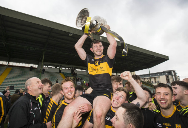 Daithi Casey with the cup