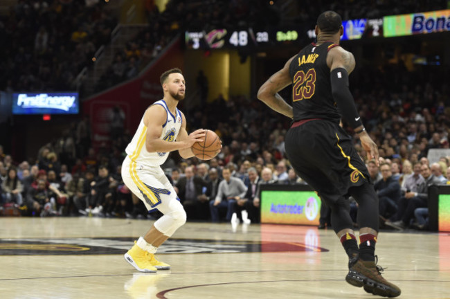 NBA: Golden State Warriors at Cleveland Cavaliers