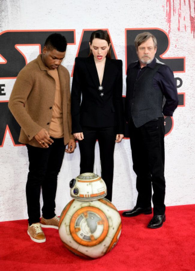 Star Wars: The Last Jedi Photocall - London