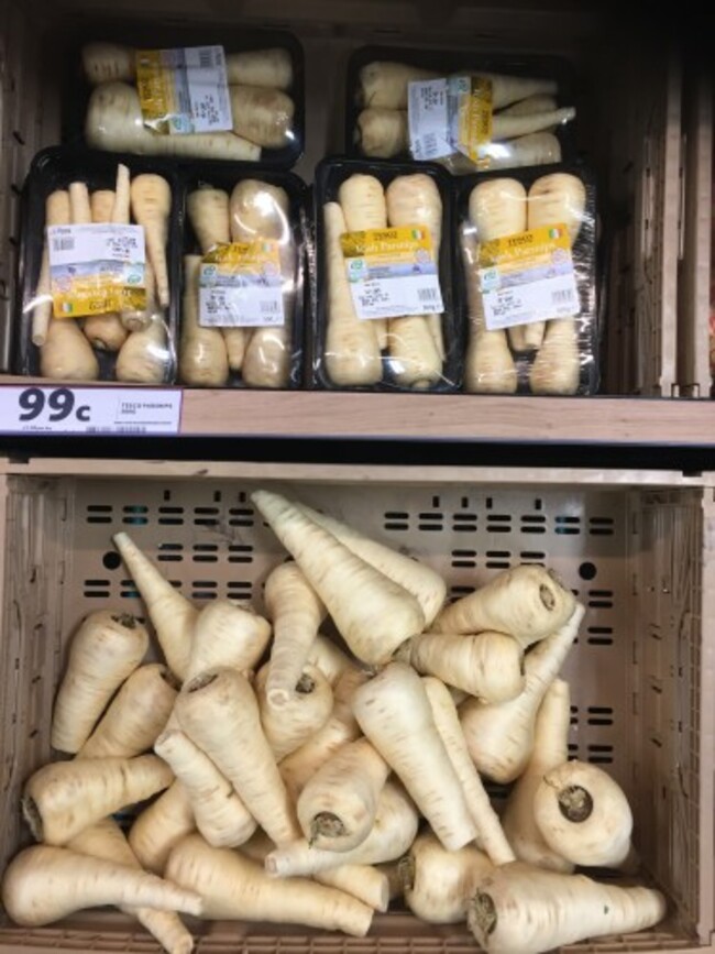 parsnips packaging