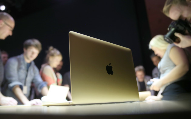 Presentation of Apple's new Apple MacBook in Berlin