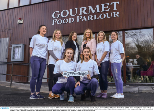 Gourmet Food Parlour to sponsor the LGFA Higher Education championships