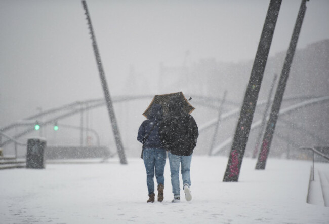 Storm Friederike - Hamburg