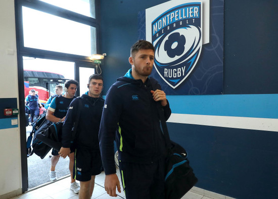 Ross Byrne and Luke McGrath arrive