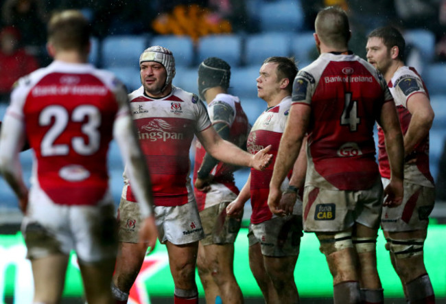 Rory Best dejected after his side concedes a second try 21/1/2018