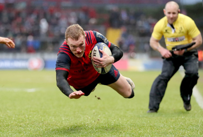 Keith Earls scores a try 21/1/2018