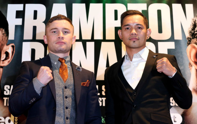 Carl Frampton and Nonito Donaire