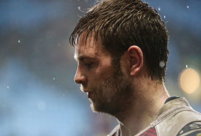 Iain Henderson dejected after the game 21/1/2018