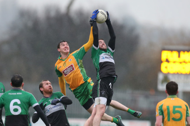 Michael Murphy with Cathal Silke 21/1/2018