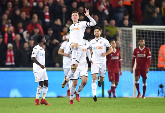 Swansea City v Liverpool - Premier League - Liberty Stadium