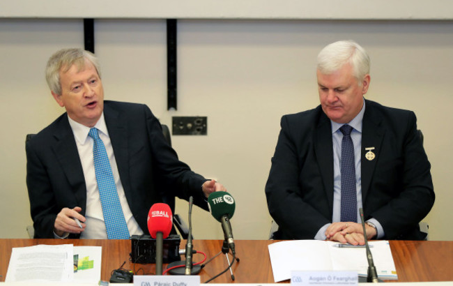 Paraic Duffy with Aog&aacute;n &Oacute; Feargha&iacute;l 23/1/2018