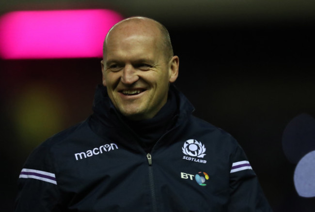 Scotland’s head coach Gregor Townsend